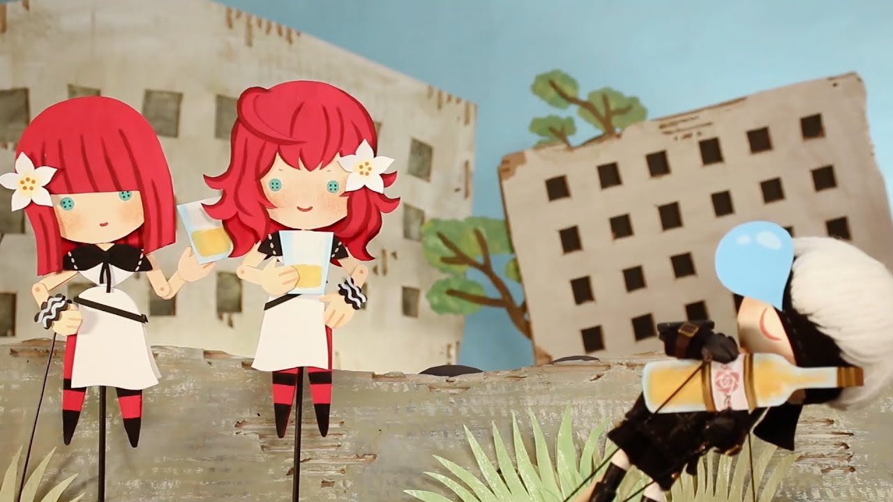 おまけ劇場『にんぎょうげき にーあ おーとまた「さけはのんでものまれるな」』