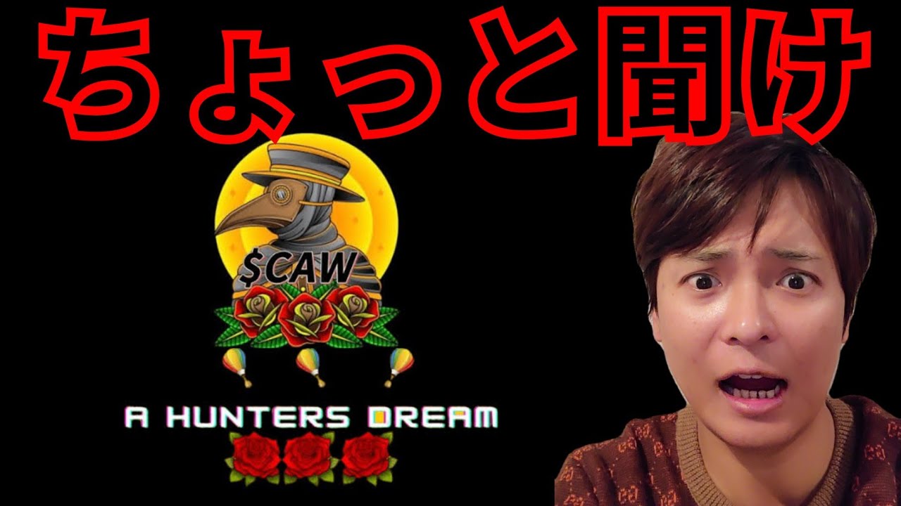 仮想通貨CAW(コウ)知ってる奴、聞け!評価とチャート分析だ