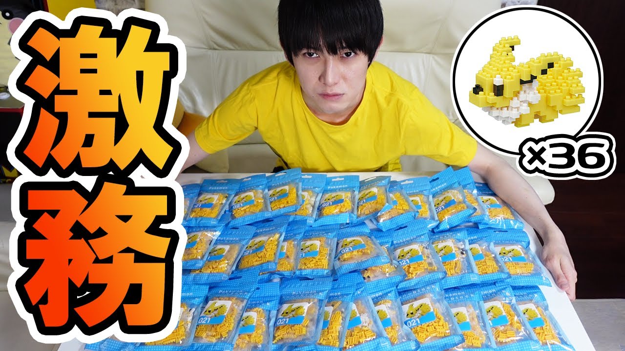 【10時間超】サンダースを3ダース作ってみた!【本郷奏多の日常】