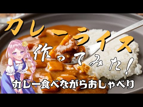 【雑談配信】カレー作ったのでちょっとだけお話しましょう【雑談/Vtuber】