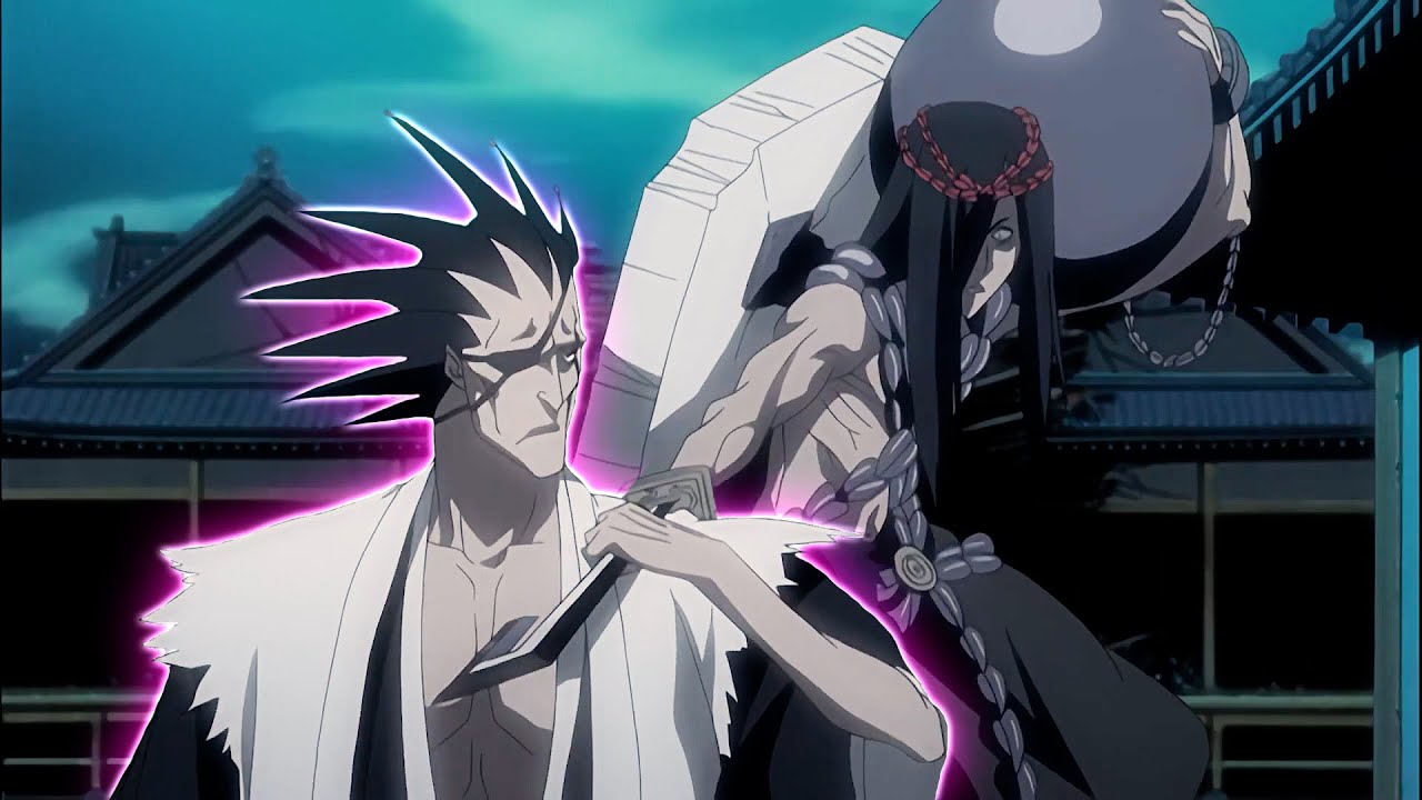 「ブリーチ 千年血戦篇」侘助は剣八が片手で彼の攻撃を簡単にブロックするのを見て恐ろしかった | Kenpachi easily blocked Wabisuke’s attack