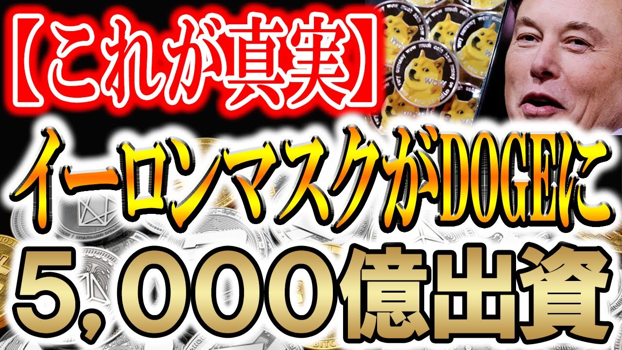 【全員騙されていました】真実のみを伝えます【イーロンマスク/仮想通貨/暗号資産】
