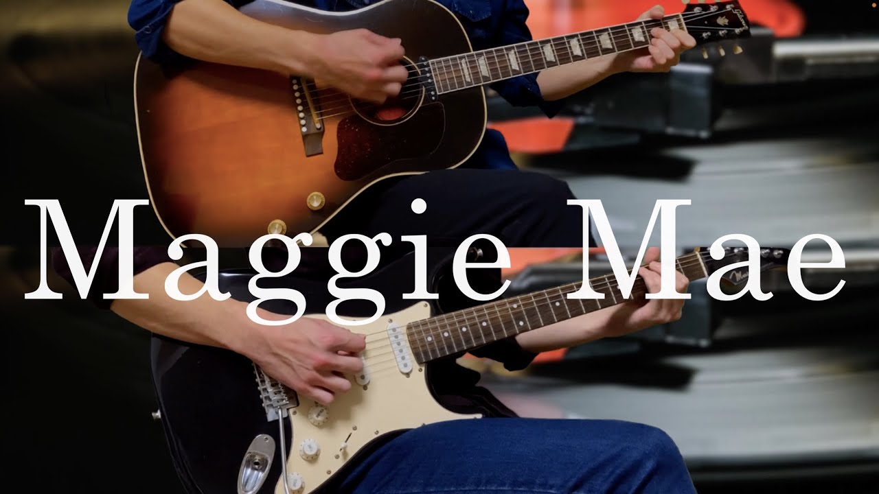 【Band Cover】 “Maggie Mae” – The Beatles / Gibson J-160E ビートルズ【バンドカバー】