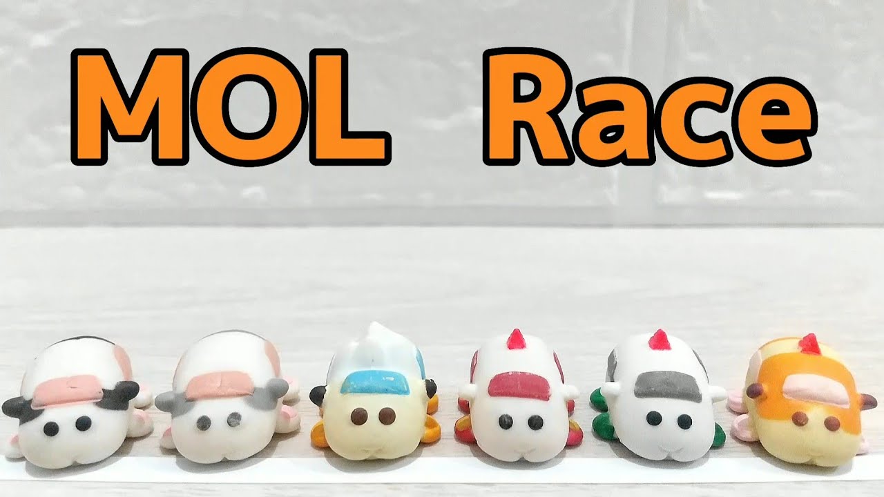 【PUI PUI Molcar】モルレース(勝ったのは誰でしょう??)/pui pui racing(who won??)【stopmotion】