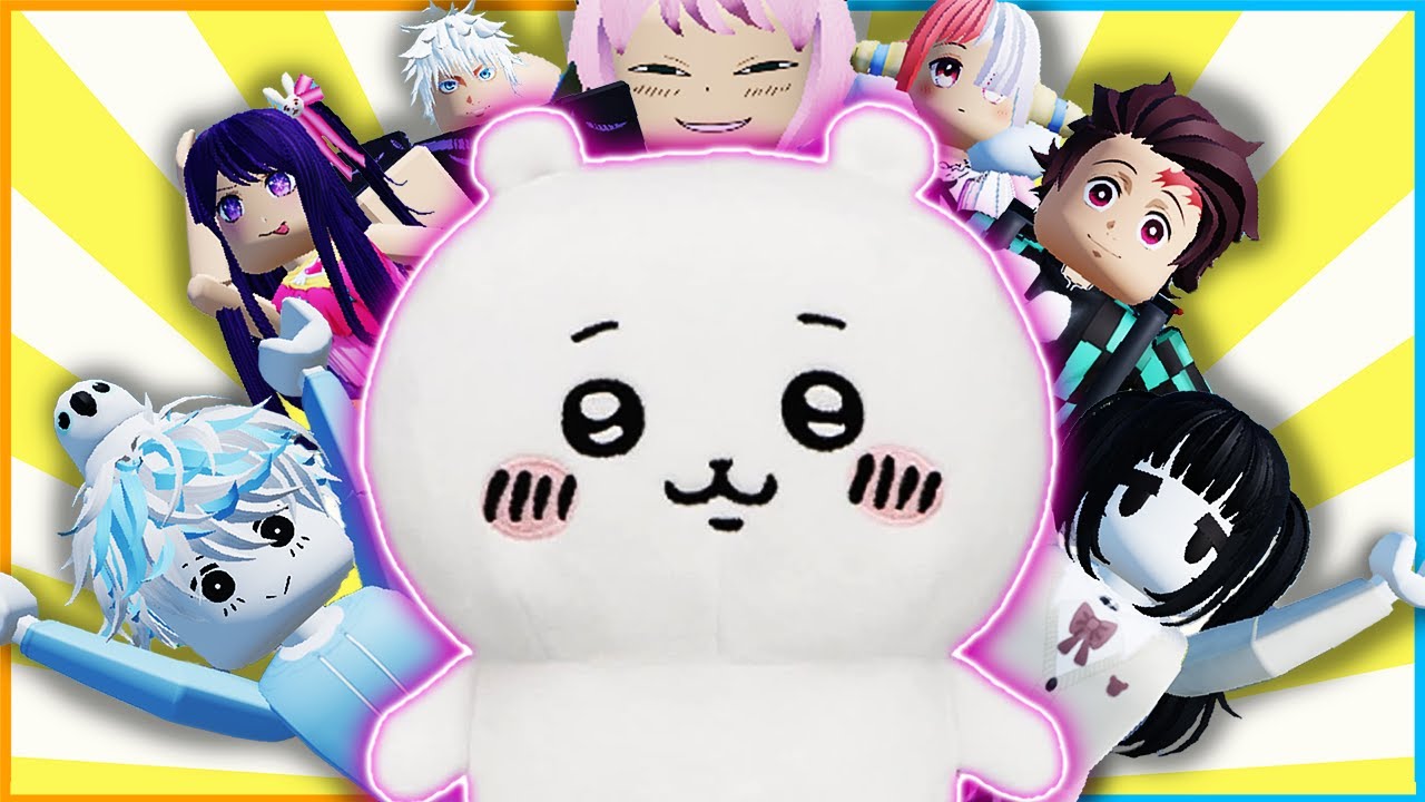 アニメキャラと多く出会った方が勝ちのロブロックスをやったら神試合だった…【ROBLOX】【obby/オビー】【スキン/アバター】【鬼滅の刃/呪術廻戦/スパイファミリー/ちいかわ/ポケモン】