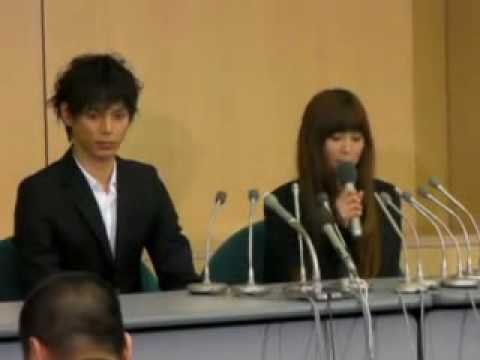 水嶋ヒロ、絢香結婚発表会見2