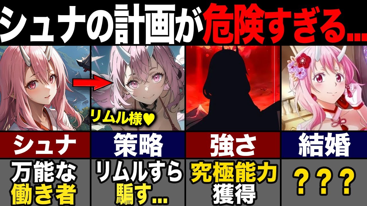 【転スラ】リムルを狙うシュナの恐ろしさを解説!