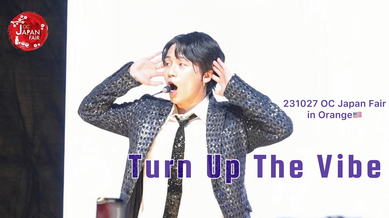 [4K] 231027 Turn Up The Vibe【松田元太 Focus】Travis Japan OC Japan Fair in Orange🇺🇸 YAYAFA