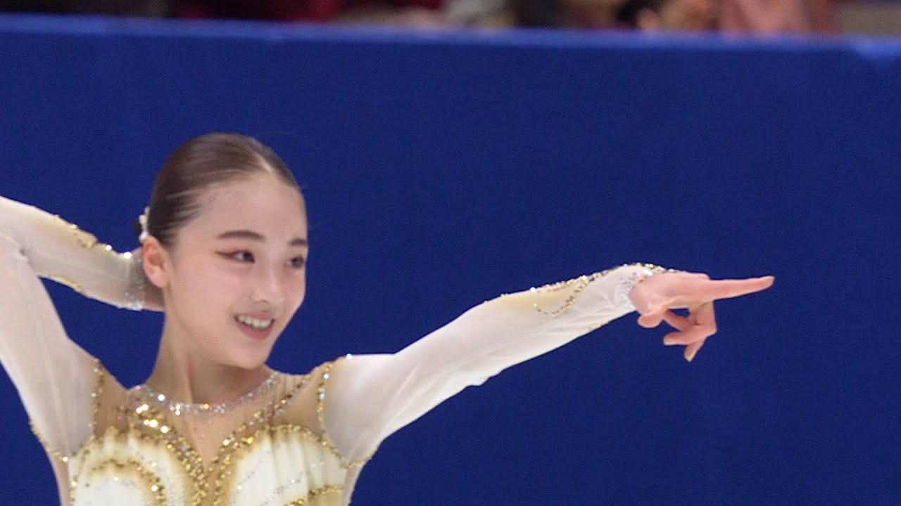 速報!女子総合4位 上薗恋奈選手 女子FS【全日本フィギュア2023】<ノーカット>