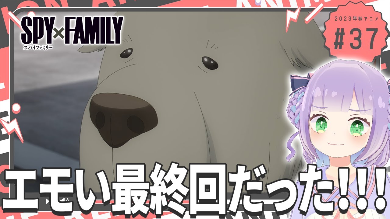 【同時視聴】声優オタクと見る!第12話「SPY×FAMILY Season2」【姫乃えこぴ】