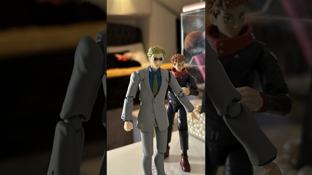 Nanami saves Yuji (stop motion) #jujutsukaisen #animation #shorts