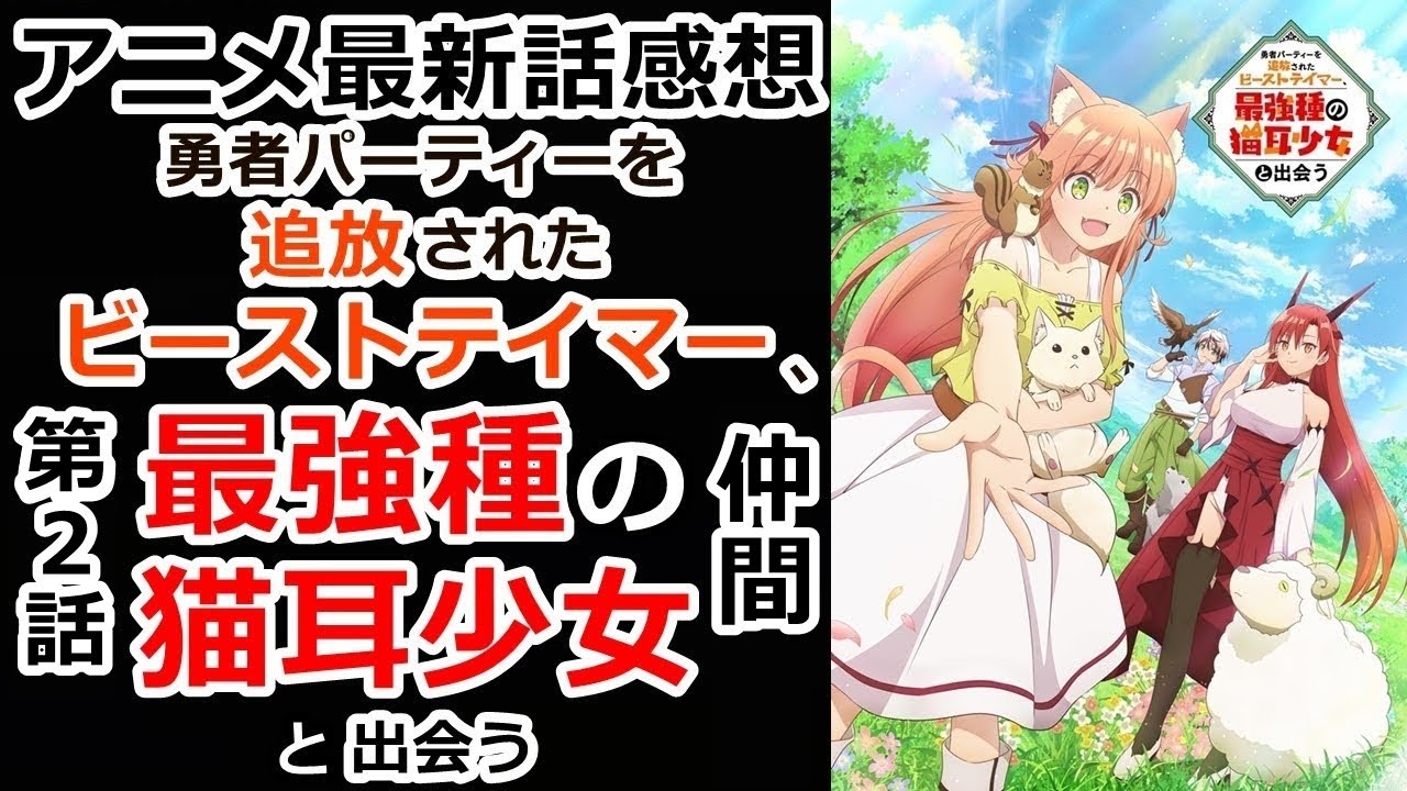 【感想】ビーストテイマーのトンデモ能力【勇者パーティーを追放されたビーストテイマー、最強種の猫耳少女と出会う】【レビュー】