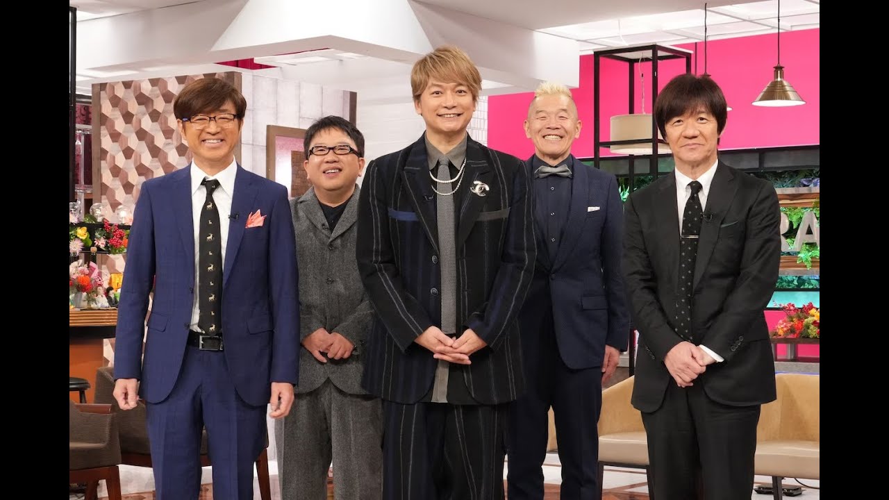 香取慎吾「笑いダネ」で地下鉄での初体験明かす、乃木坂46はウッチャン&大竹の前で特技披露