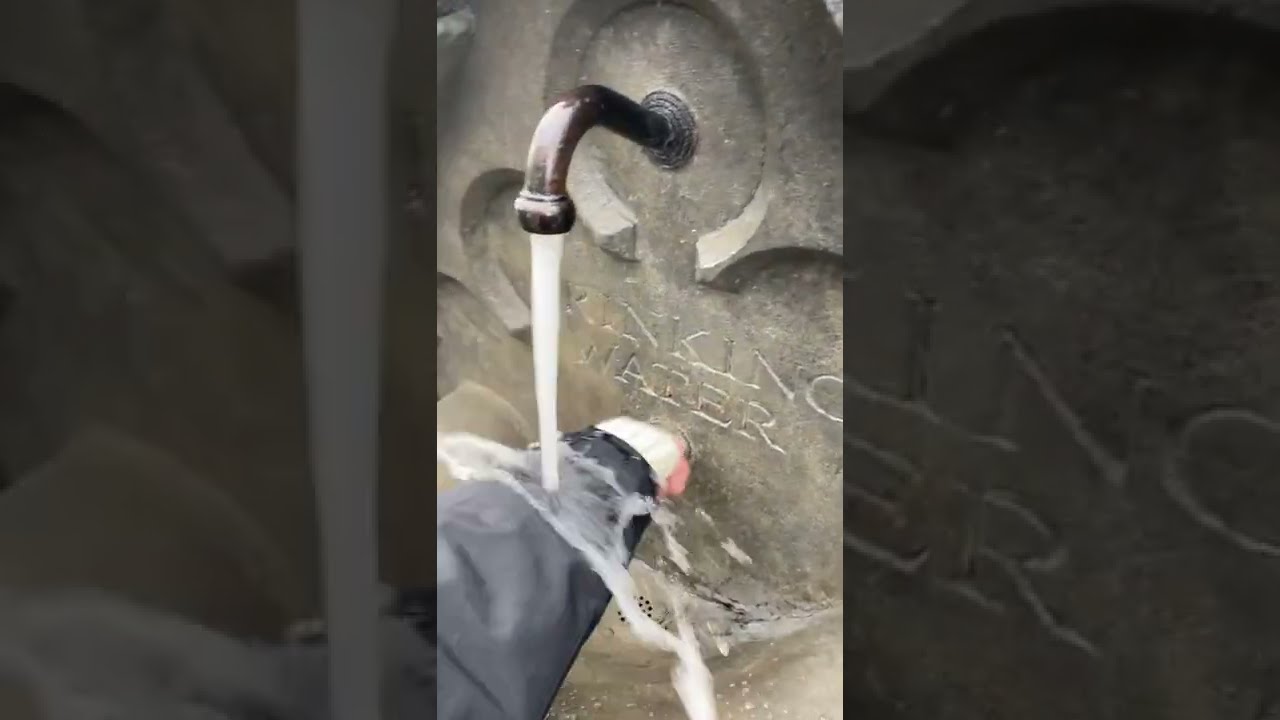 【大事故】USJのハリーポッターエリアの水飲み場 #Shorts