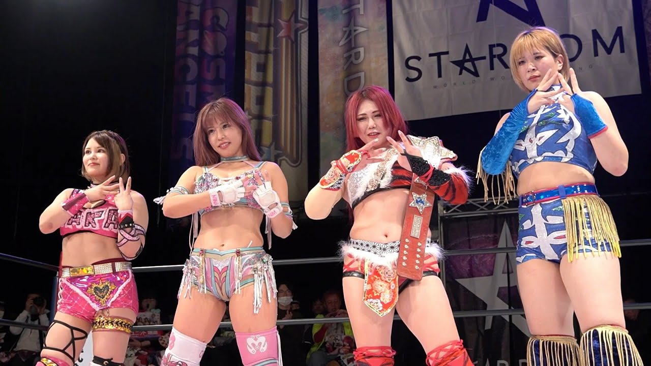 【スターダム】新ユニットの名前は『E neXus V(イーネクサスヴィー)』!白川未奈が岩谷麻優のIWGP女子王座に挑戦表明!-1.27仙台大会-【STARDOM】