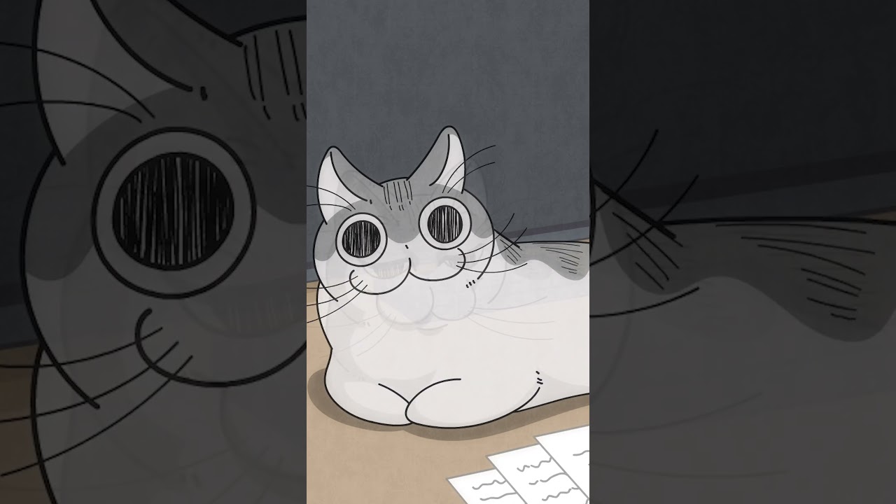 見るたびに顔が違うネコ