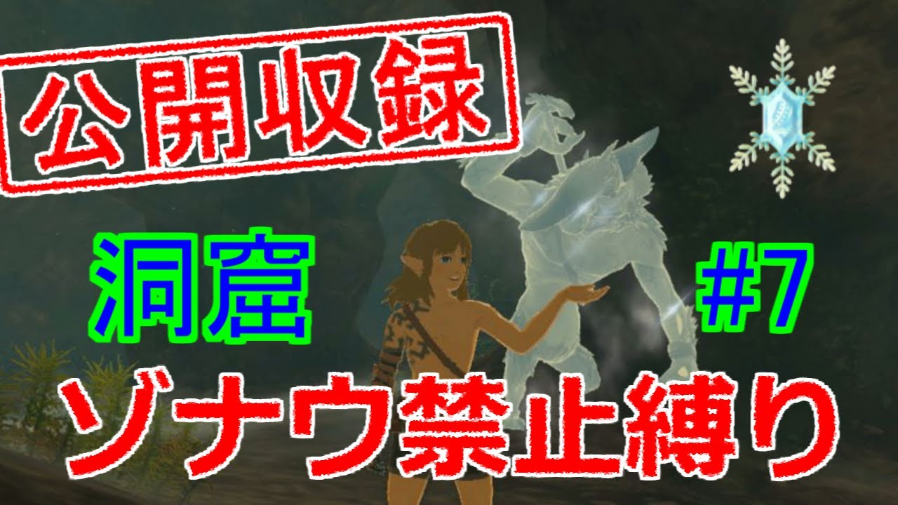 【公開収録】ゾナウ禁止縛り 洞窟攻略part7【ティアキン/制限プレイ/ゼルダの伝説ティアーズオブザキングダム】