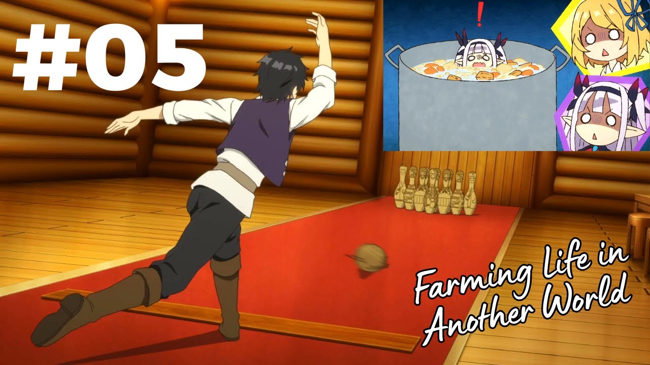 Curry meal at the village | Winter games!! | Farming Life in Another World Ep 05