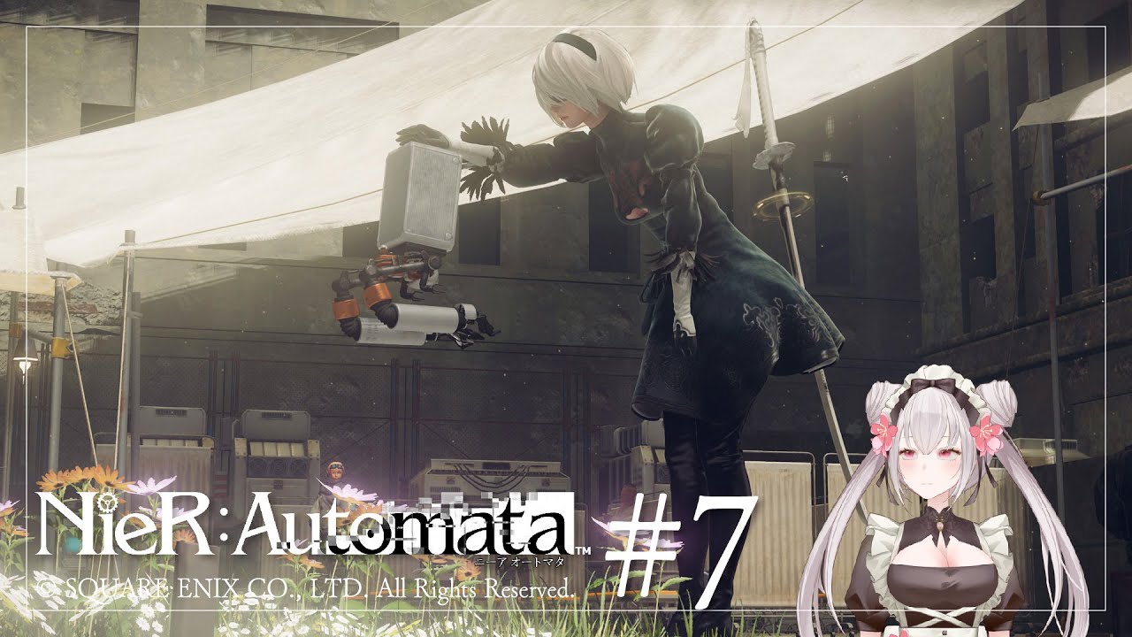 【NieR:Automata #7】久々に続きやっていきますよ【Vtuber/餡寿桃咖】