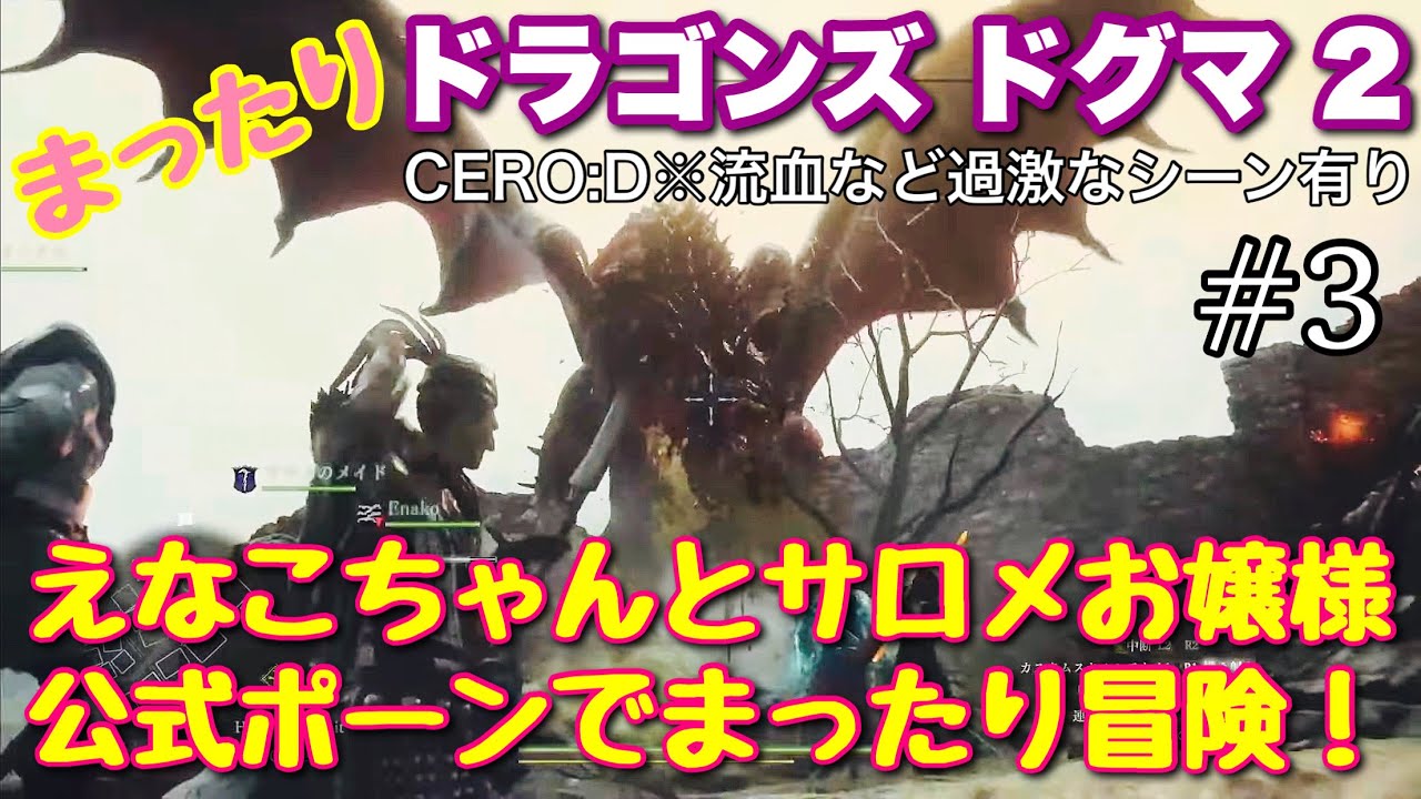 #3 【ドラゴンズドグマ2】まったりメインストーリーライブ配信