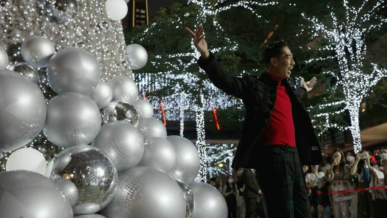 【EXILE AKIRA】イメージキャラクターを務める”台湾の新光三越デパート”のクリスマスツリーの点灯式に出席!