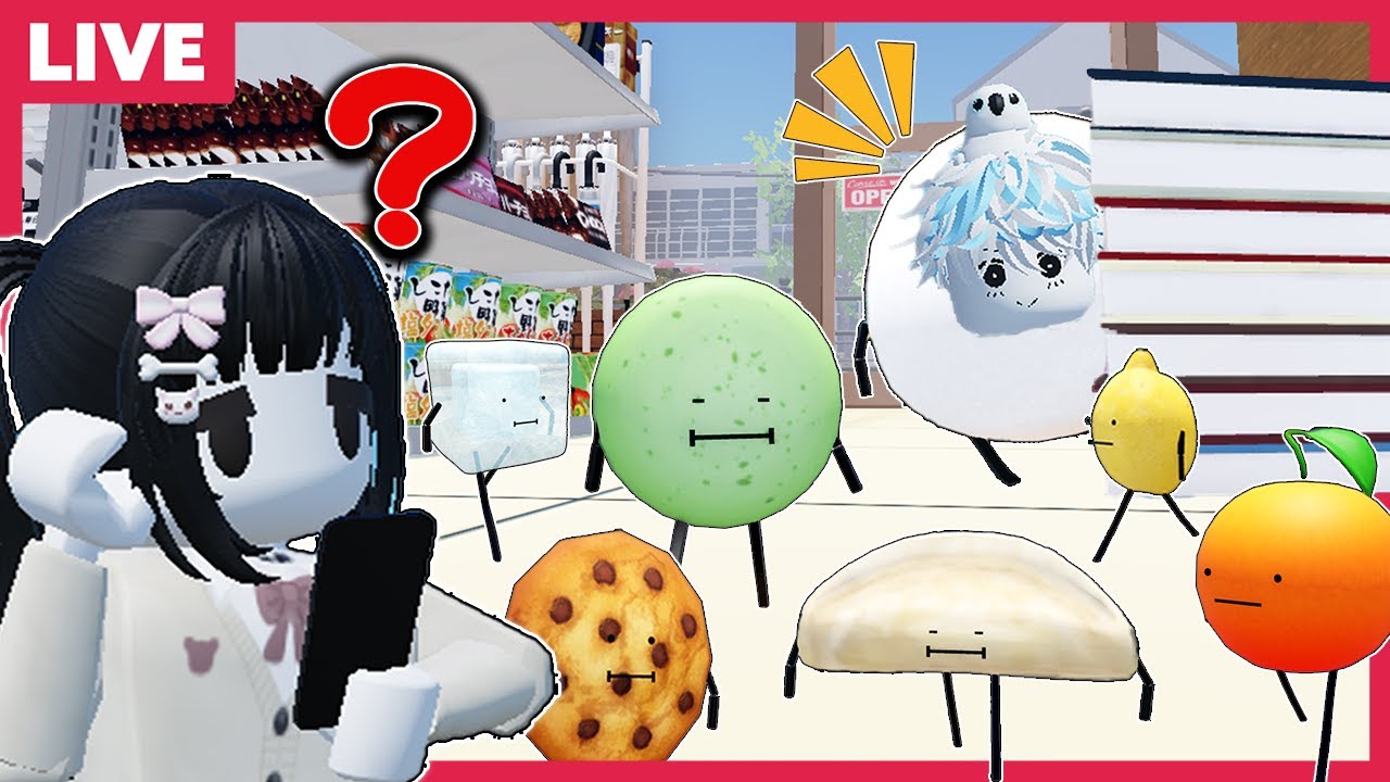 アップデートで追加されたひみつのおするばんの新しい食べ物でかくれんぼ!【視聴者参加型】【ロブロックス/ROBLOX】【裏ワザ/バグ/チート/アップデート】