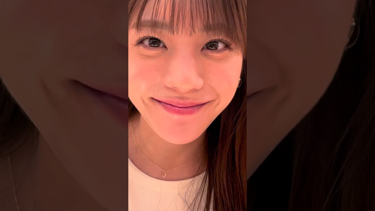 串かつと前髪パッツンにした貴島明日香 #貴島明日香 #飲み配信 #串カツ