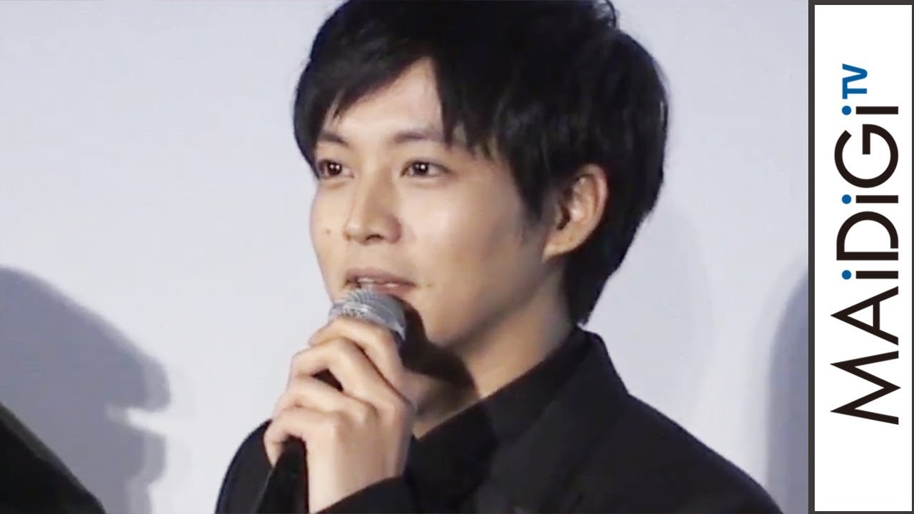 松坂桃李、映画「不能犯」宣伝部に感謝「今月はバラエティー9割」 映画「不能犯」初日舞台あいさつ1