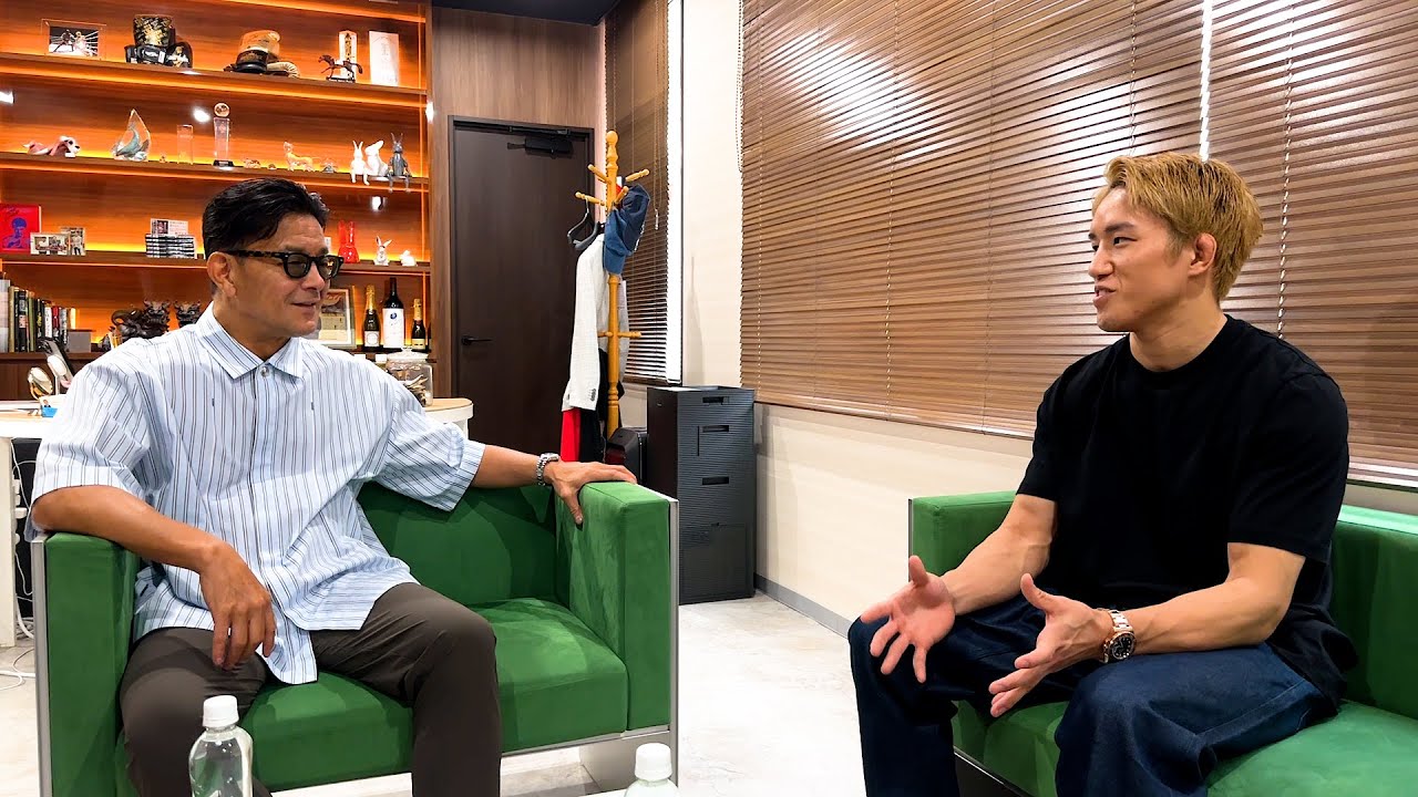 RIZINの社長へ6年間の感謝と今後の展望を伝えてきた。