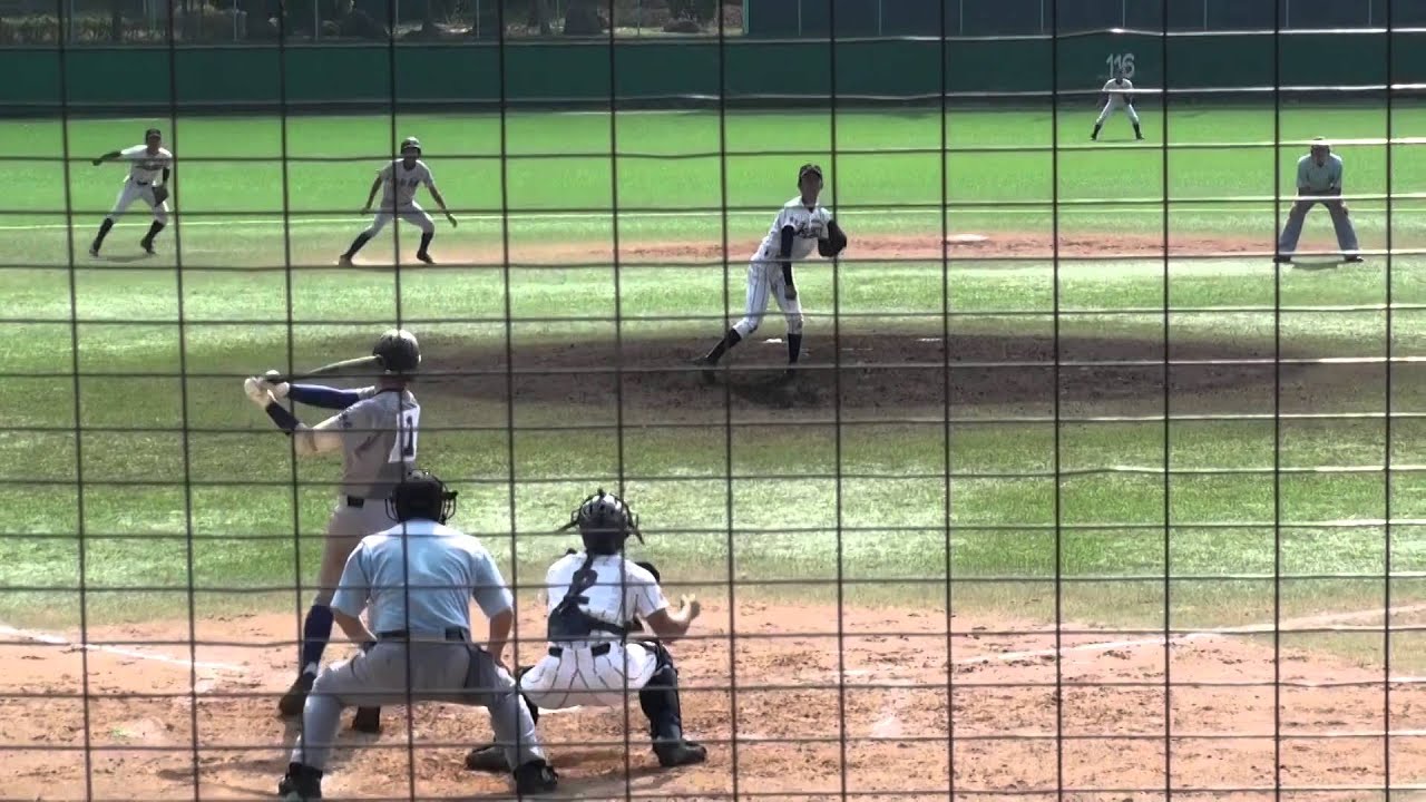 鹿児島城西高 植🈶 勇亮 選手 守備