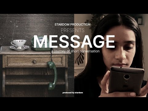 message | the journey of conversation | short film | cinematic