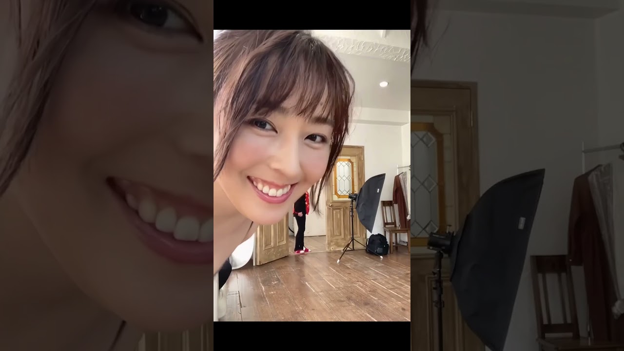 グラビア撮影の合間 #shorts