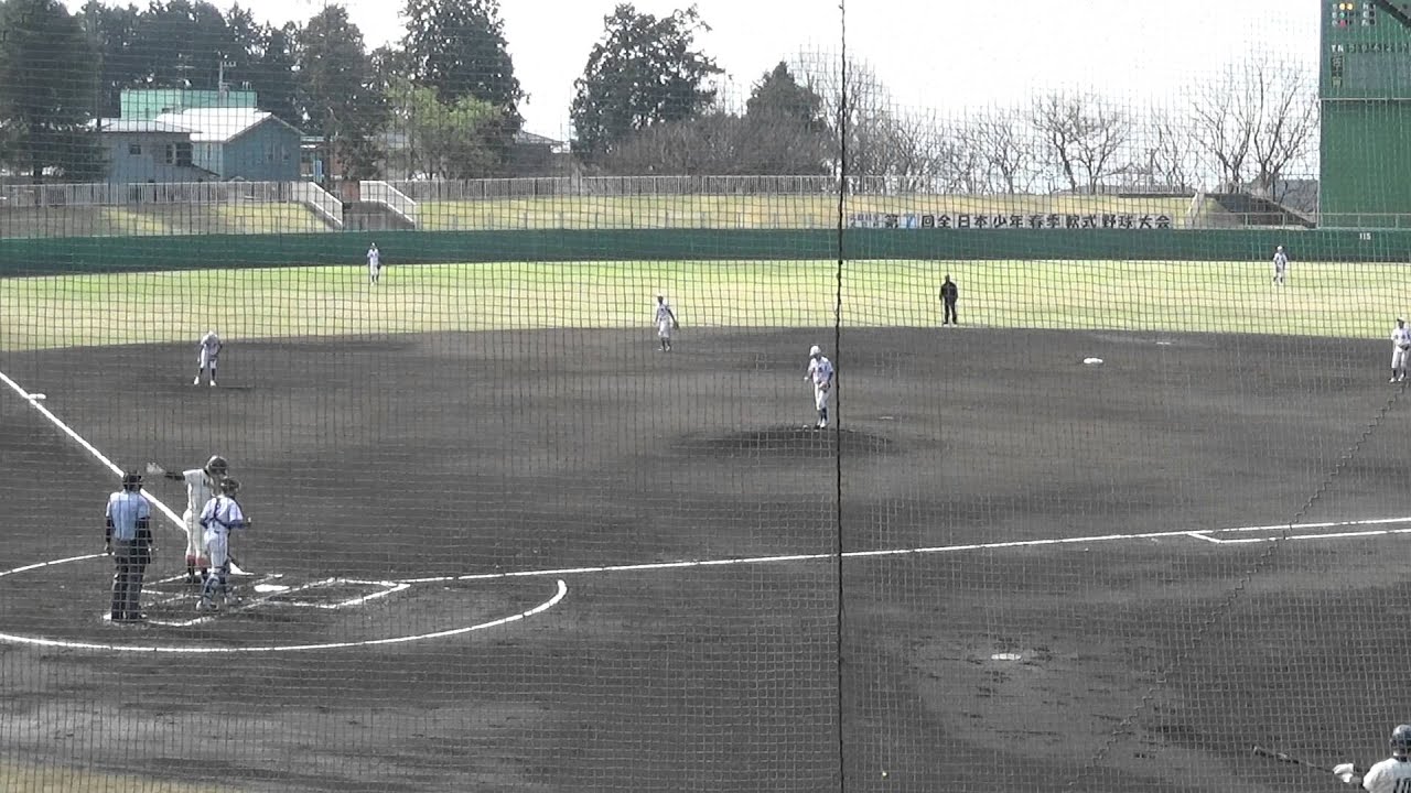 2回裏 上一色中vs鍋島中(2回戦)