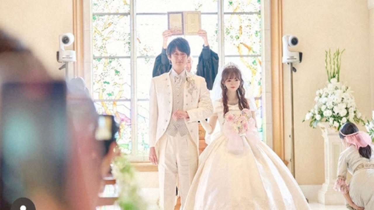 中井りか 東京ディズニーシー チャペル・ミラコスタで結婚式&披露宴「夢を叶えた特別な日」.Rika Nakai.