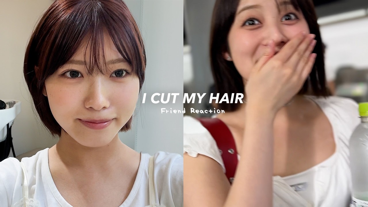 【イメチェン】髪の毛を7cmバッサリ切って友達に見せて、そのまま伊勢神宮と名古屋に行った日🤍