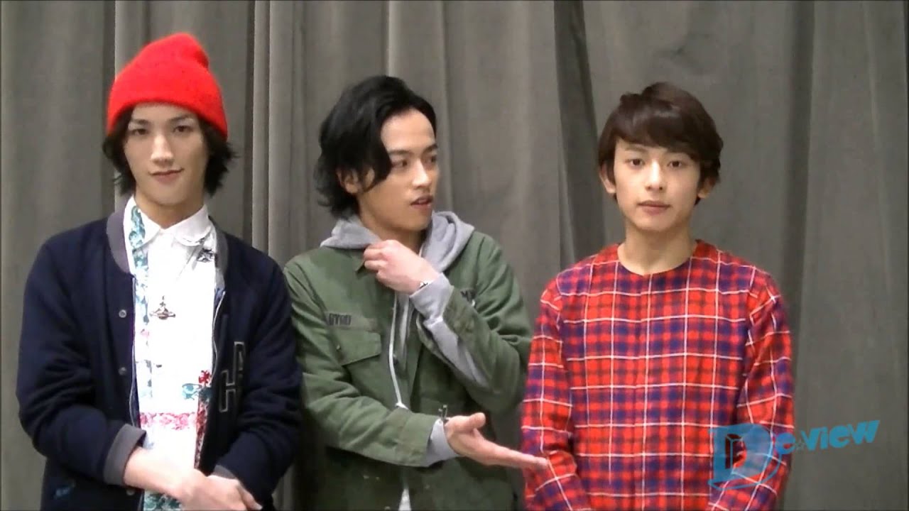 廣瀬大介&鈴木勝吾&橋本祥平/月刊デ☆ビュー2015年2月号掲載