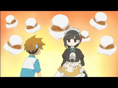 May I Try To Holding Him ? Is This Mochi? 🥰 | Kimi wa Meido-sama | Ep 2 | 君は冥土様 | Anime Movement