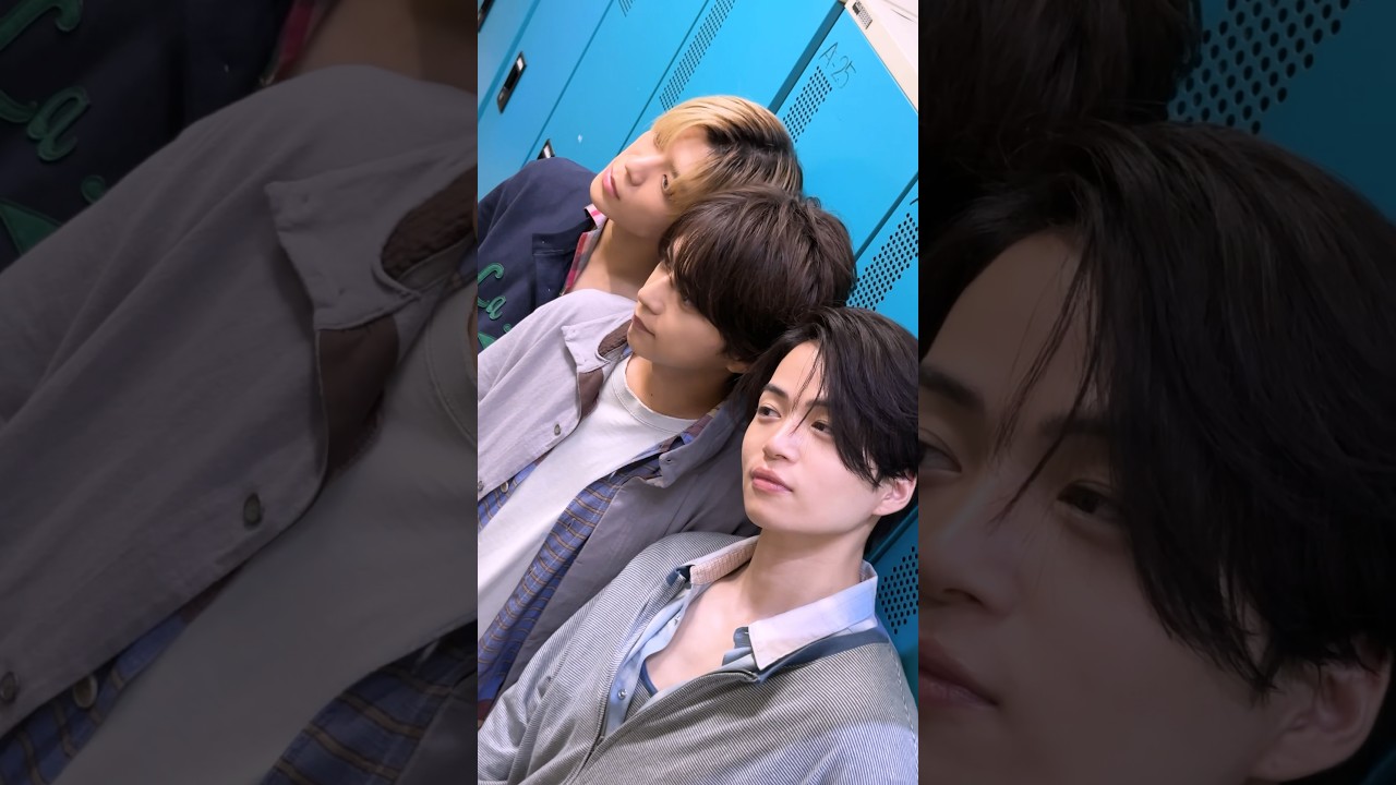 ぎゅっとなって📸 『because』ジャケット写真を撮影中のビハインド🫧 『because』💿2024.11.20 Release! #timelesz_because #タイムレス