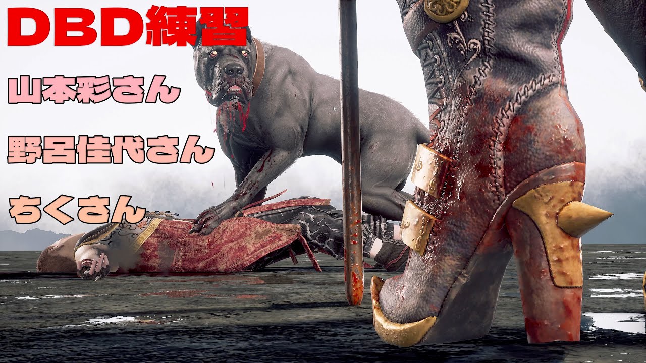 新しい環境でDBD練習with 山本彩さん 野呂佳代さん ちくさん【デッドバイデイライト】 #DeadbyDaylightPartner