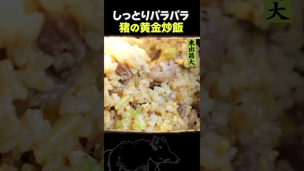東出昌大 / 猪の黄金炒飯