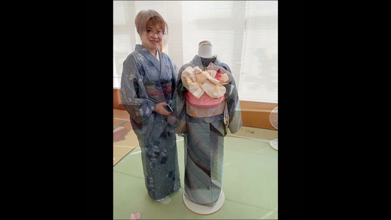 美保姿きもの総合学院高崎【高等師範科 色んな帯結び💛】 #帯結び#着付け#変わり結び