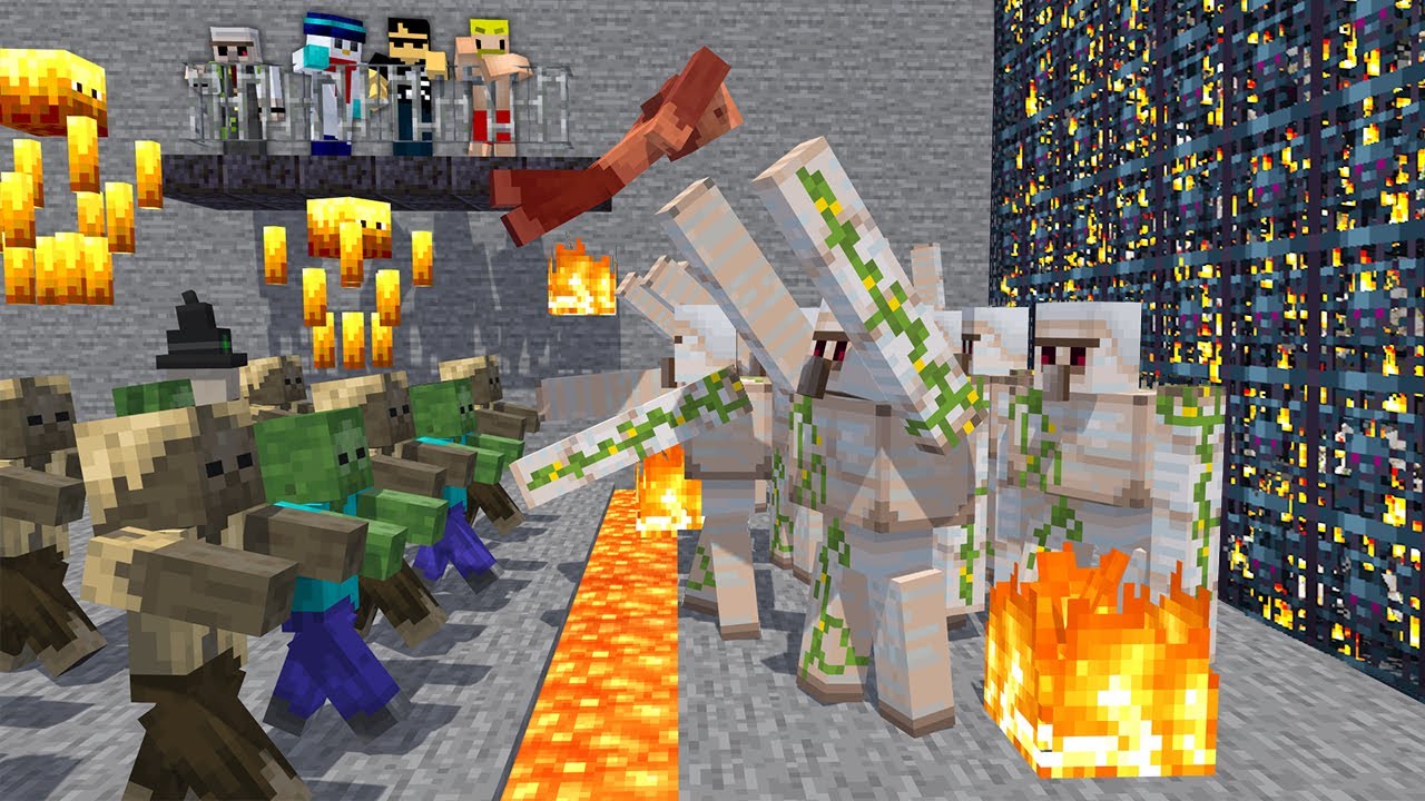 何でもあり!全自動セキュリティVS史上最強の敵軍団!【マイクラ】 何でもあり!全自動セキュリティVS史上最強の敵軍団!【マイクラ】