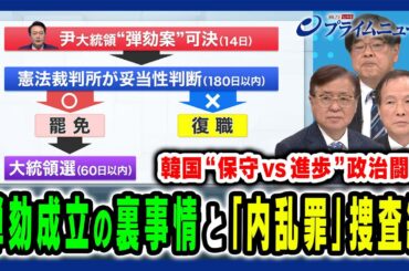 【韓国大統領“弾劾成立”裏事情】過熱する韓国“内乱騒ぎ”野党が狙う権力奪取と大統領失職 兼原信克×木宮正史×李相哲 2024/12/16放送＜前編＞