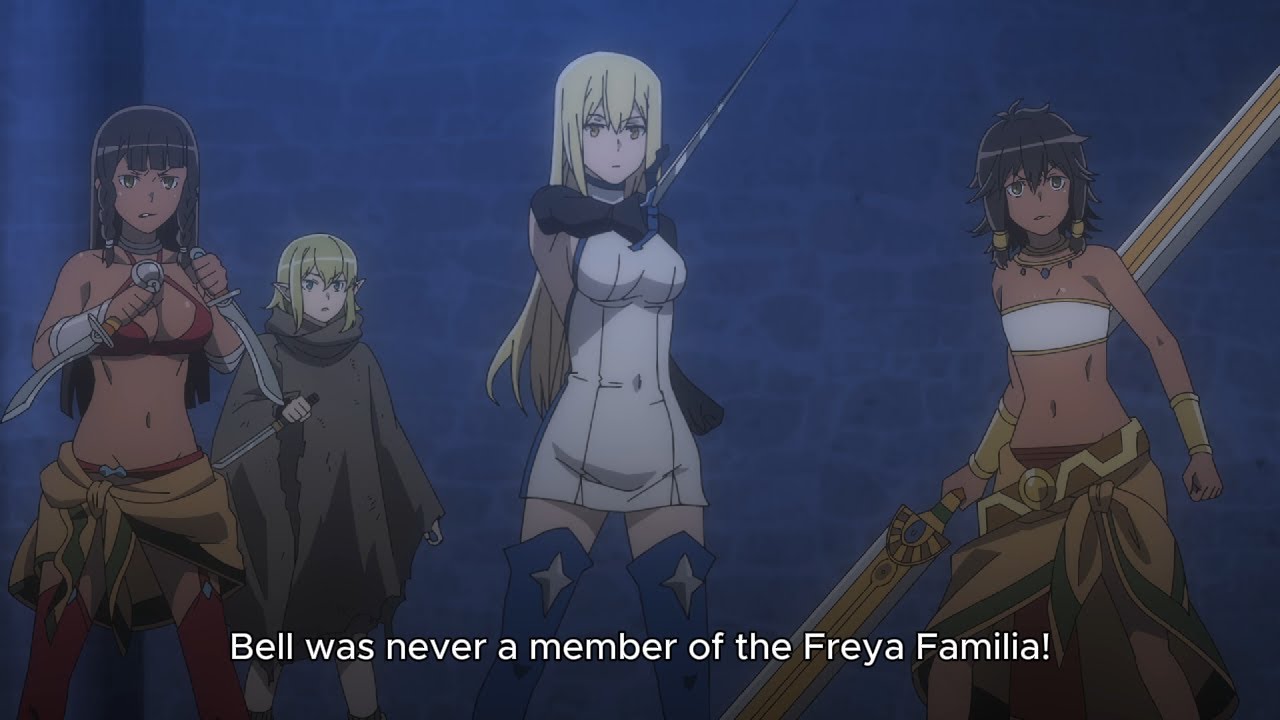 When Orario back from Charm Freya Family! Danmachi S5 Episode 9