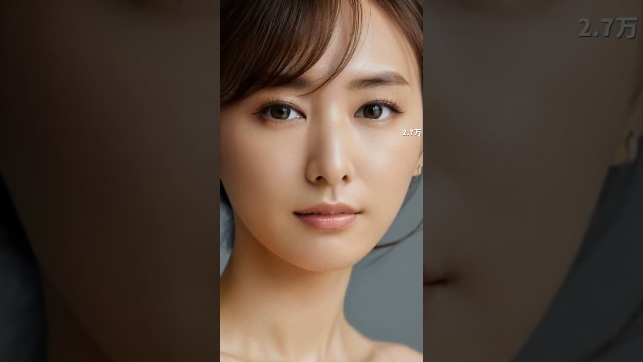 #Shorts 北川景子と新垣結衣を足して2で割ってみた