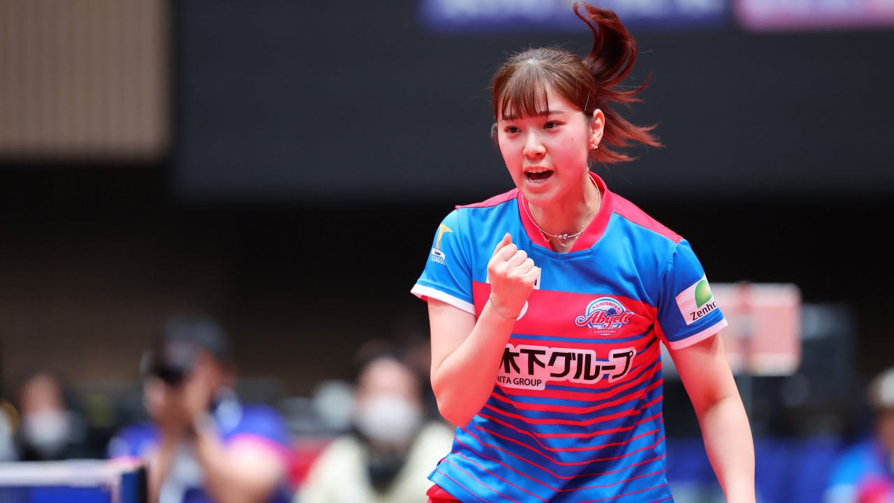 木下アビエル神奈川 vs 九州アスティーダ ノジマTリーグ2024-2025 2024年12月29日(日) 代々木第二体育館【卓球 Tリーグ公式】