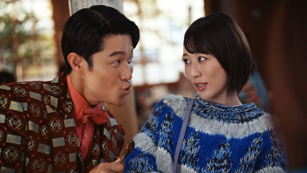 鈴木亮平「可愛くを心がけた(笑)」/「MEGA BIG」新CM+インタビュー+メイキング