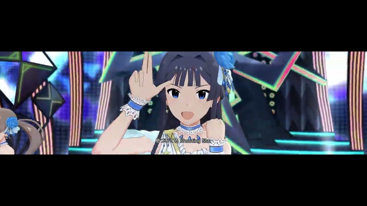 【ミリシタ】Shooting Stars / MV 4K 【静香・麗花・志保・茜・星梨花】【クレシェンドブルー】【特殊解像度】