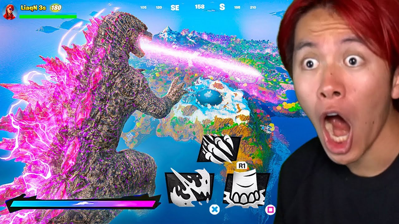 ゴジラに変身する新ミシックを見つけた… (入手方法)【フォートナイト】 ゴジラに変身する新ミシックを見つけた... (入手方法)【フォートナイト】