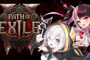 #07【 Path of Exile 2 】第三章  1デス×５００円貯金(ごはんだい)　よるみんと【アルス・アルマル/にじさんじ】